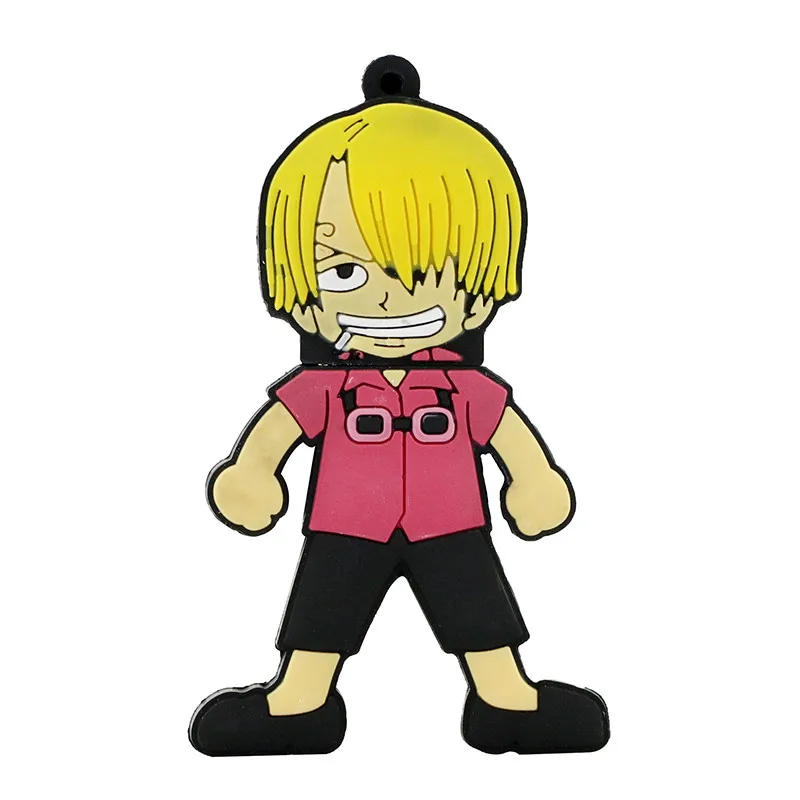 4 JASTER one piece 64 Гб USB флеш-накопитель 4 ГБ USB 2,0 Мультфильм Луффи U диск 16 Гб флэш-накопитель 32 Гб Флешка 8 Гб 128 ГБ USB карта памяти - Цвет: 4