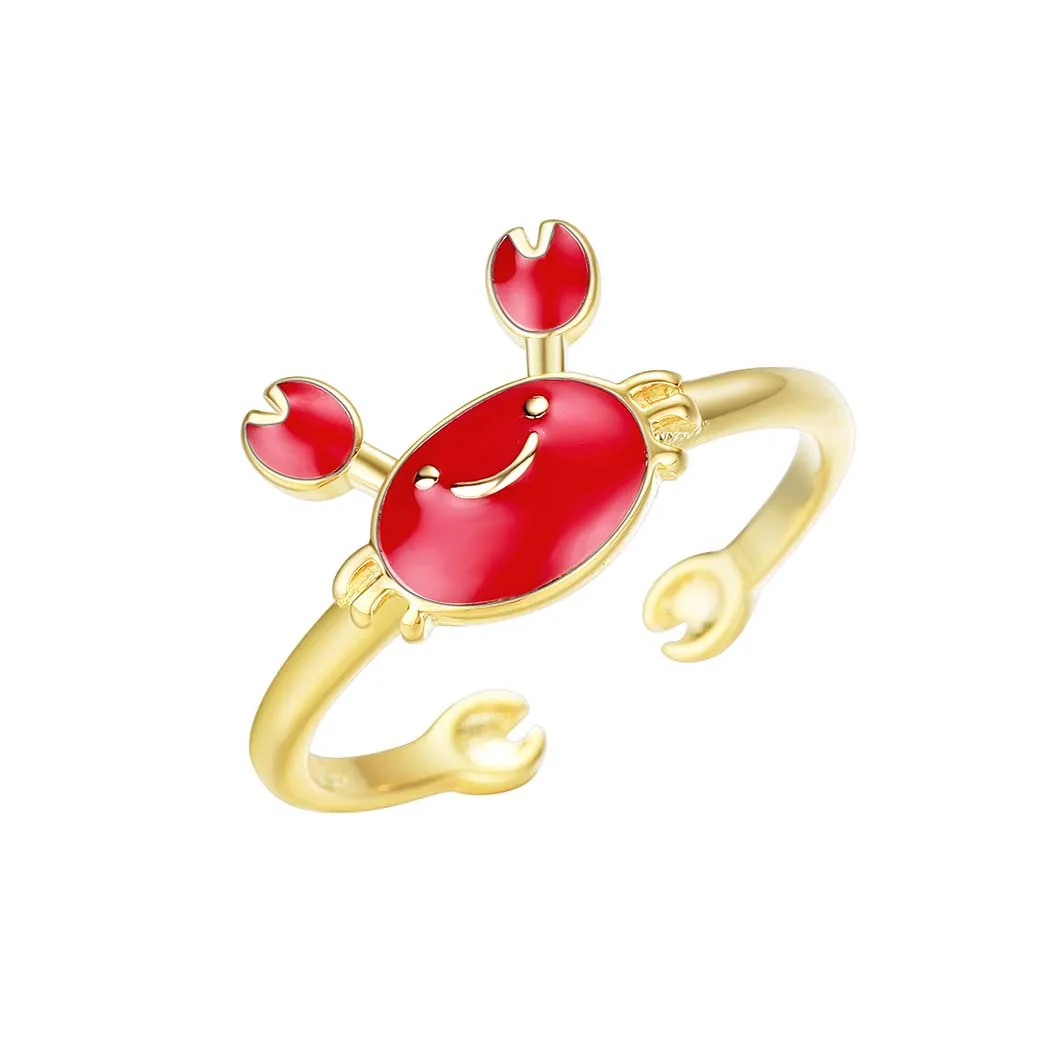 Cxwind мода форма краба кольца механик гаечный ключ мужские костяшки кольцо в стиле