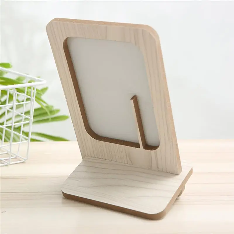 1pc Makeup Mirror Cosmetic Tabletop Clear With Phone Holder Stand For Bedroom Home | Дом и сад