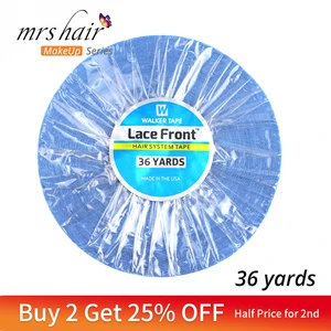 Сменная лента клеевые полоски для ленты в волосах 10 листов клея синие клейкие полоски Двусторонние Кружева передняя Поддержка ленты рулоны