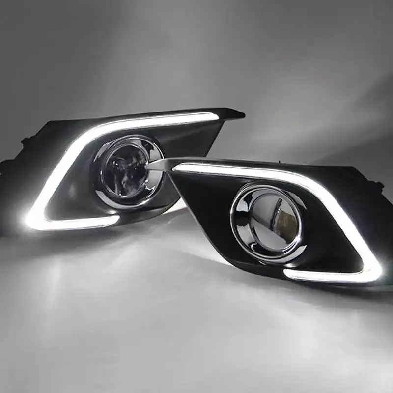 Дневные ходовые огни для Mazda 3 2 шт. дневные с указателем поворота противотуманная