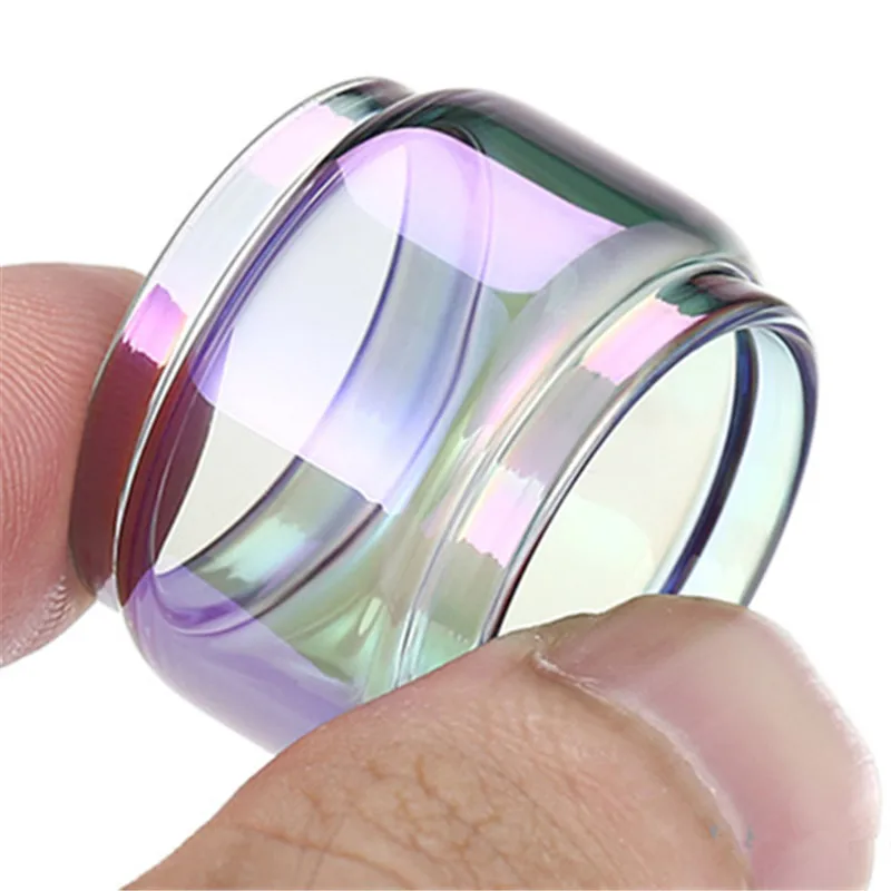 Радужная пузырьковая стеклянная трубка FATUBE 2 шт. для впуска Dual / KYLIN V2 Rimfire RTA Pyrex