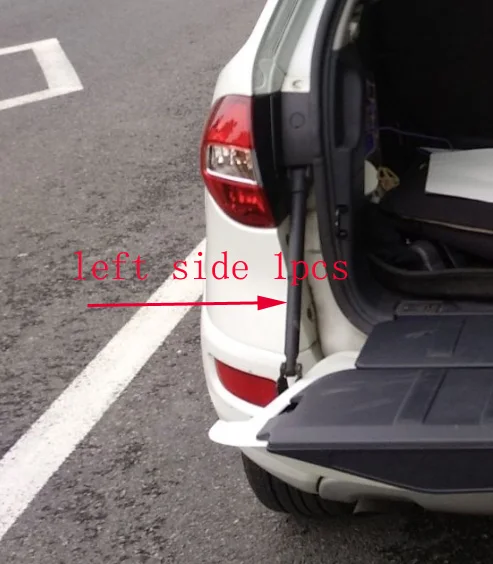 Для 2009 2010 2011 2012 2013 Renault Koleos LHD первого поколения хвост багажник блок дверного замка - Название цвета: left side 1pcs