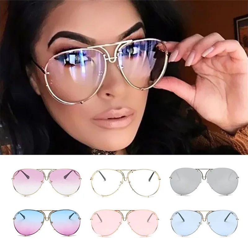 

Oversized Unique Wrapping Paper Sunglasses Womens Metallic Gold Legs Vintage Sunglasses Women UV400 Gradient Sunglasses