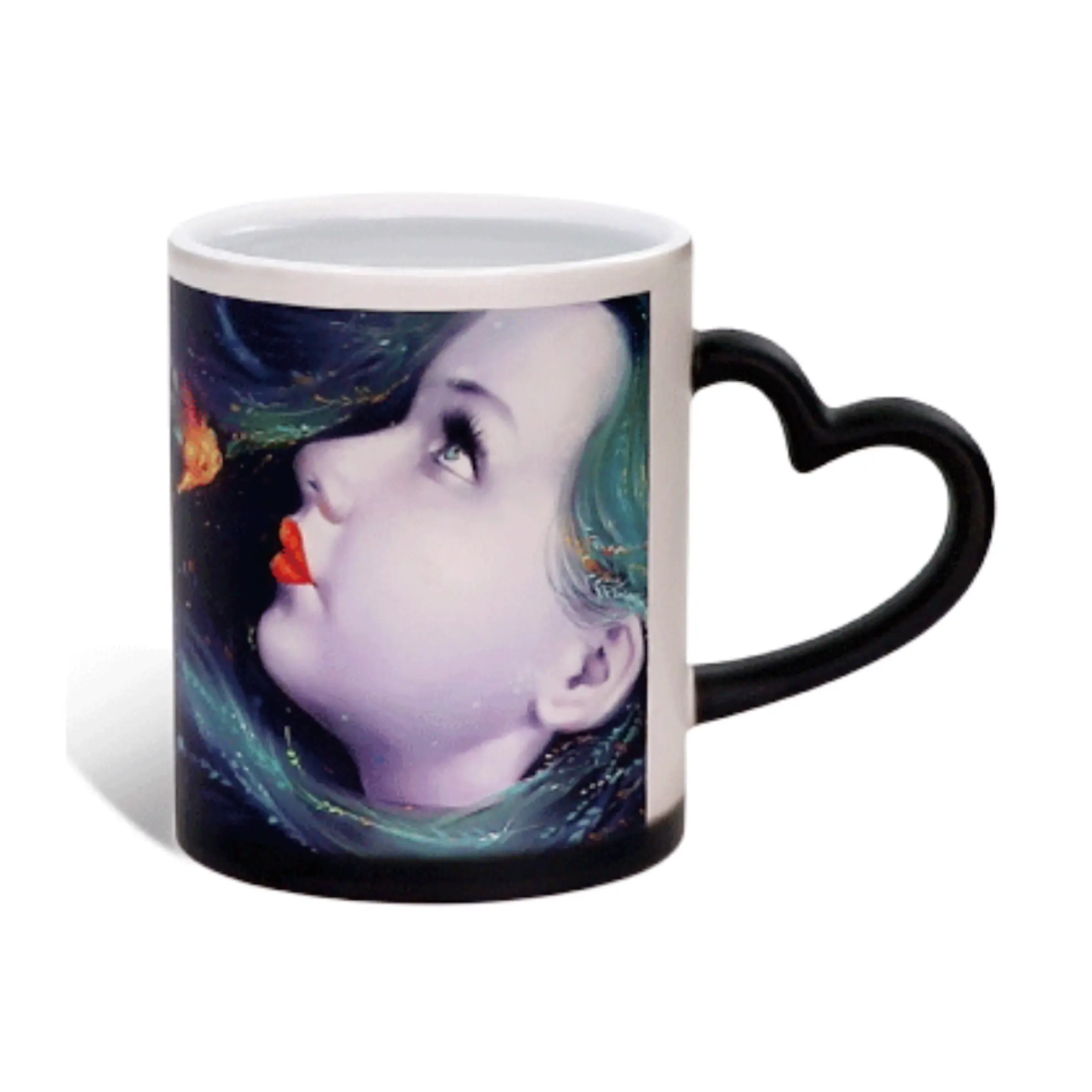 Керамическая волшебная кружка на заказ &quotсделай сам&quot 350 мл 12 унций печать