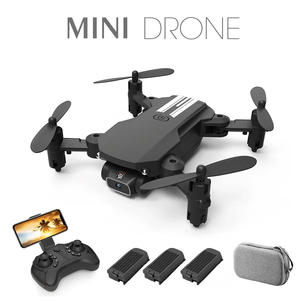 Дрон 4k HD широкоугольная камера Wifi FPV с сохранением высоты камерой мини видео Live RC