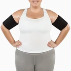 Корректирующее белье для тела для женщин, серебристый триммер для рук, повязка для сауны и похудения, компрессионная Спортивная одежда для тренировок