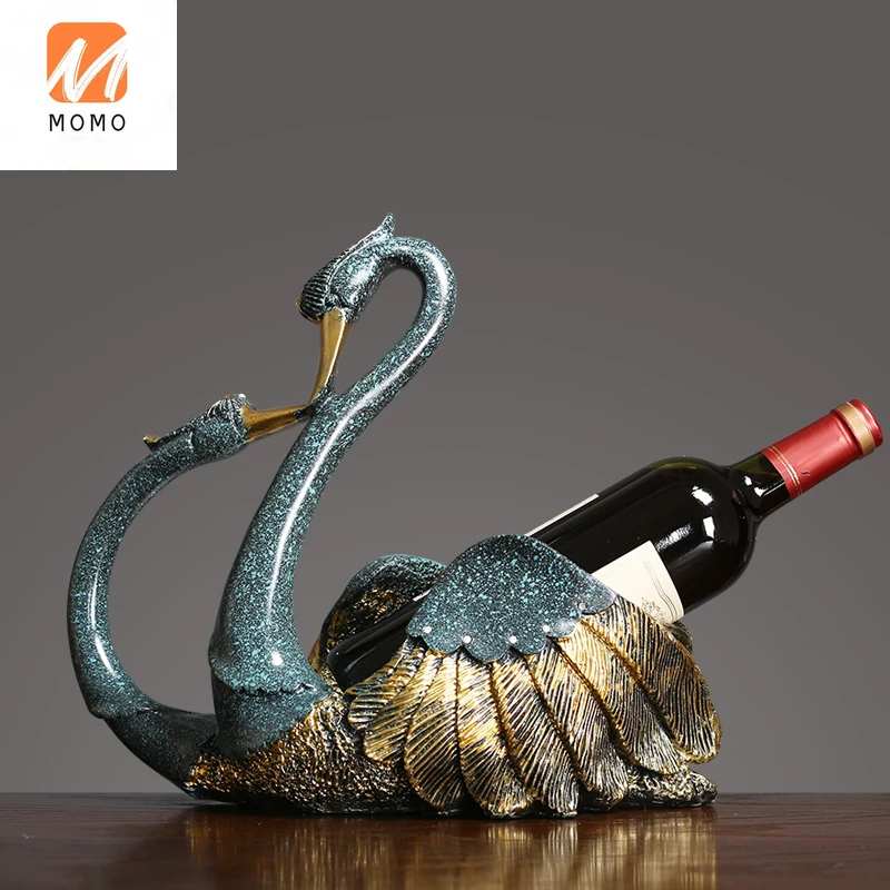 

Creative Wine Rack European Style Living Room Wine Cabinet Household Grape Wine Shelf Dining RoomFurnishings Ornaments Practical