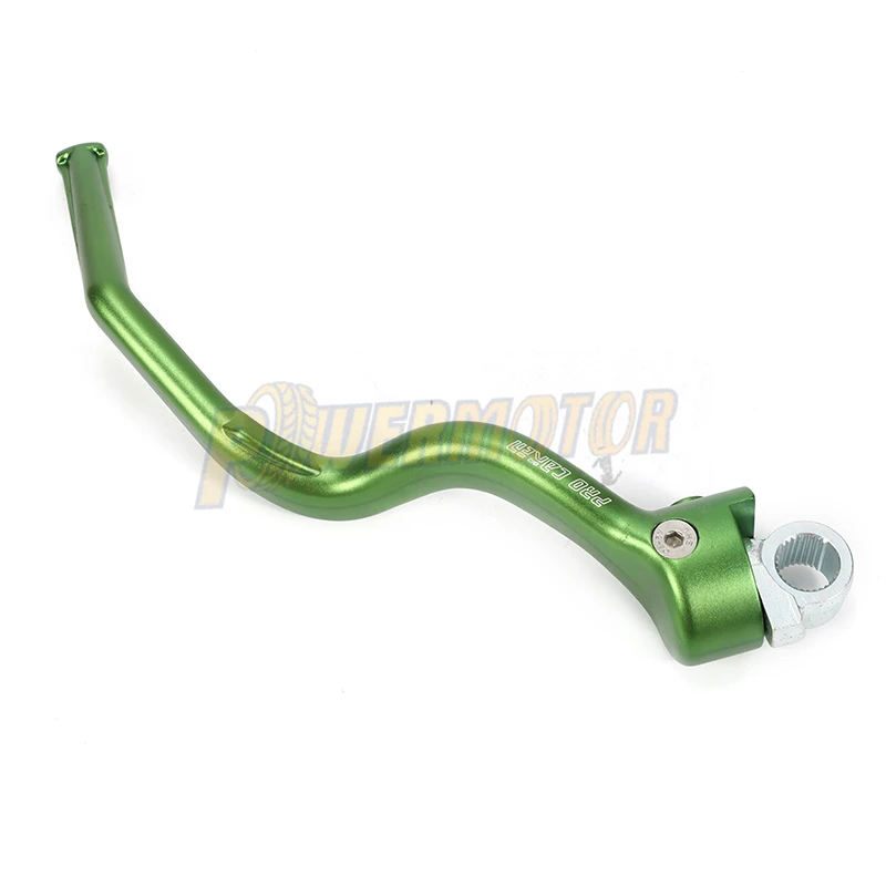 Мотоцикл с ЧПУ Алюминиевый Рычаг стартера кованая педаль для Кавасаки KX250F 2013 2014