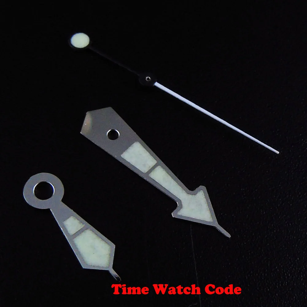 Супер Светящиеся C3 зеленые часы руки части подходят для SKX 4R35 7S26 NH35 NH36