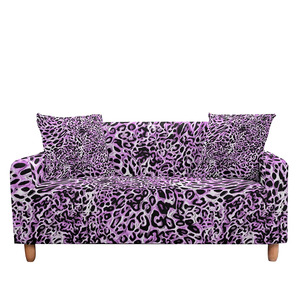 

Butterfly Leopard Printing Elastic Sofa Cover for Living Room All Inclusive Stretch Couch Cover Funda Sofa Cover