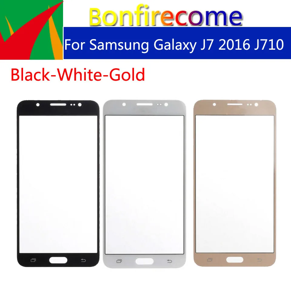 J710 для Samsung Galaxy J7 2016 J710F J710FN J710M J710MN J710H сенсорный экран внешнее стекло ЖК-дисплей
