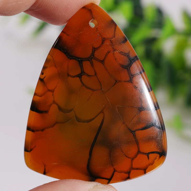 Амулеты Агаты &quotвены дракона&quot многогранная форма кулон каменная бусина для