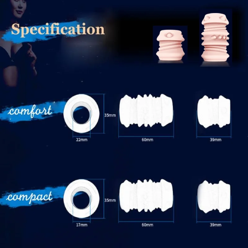 2 шт./компл. петух задержки многоразовые насадки на пенис рукав с крайней плотью