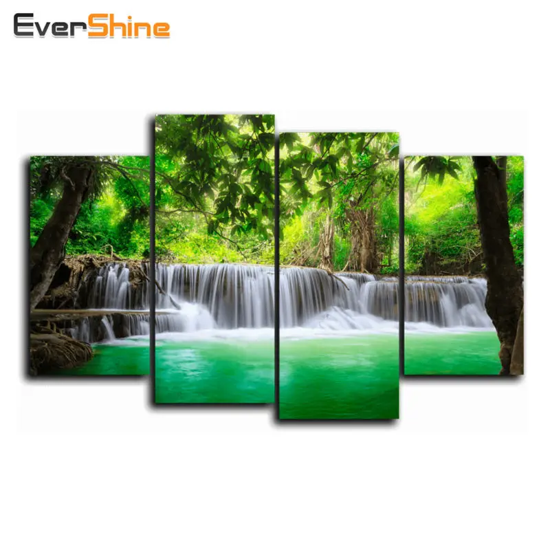 Алмазная вышивка EverShine Пейзаж картина стразы полноразмерная Мозаика из