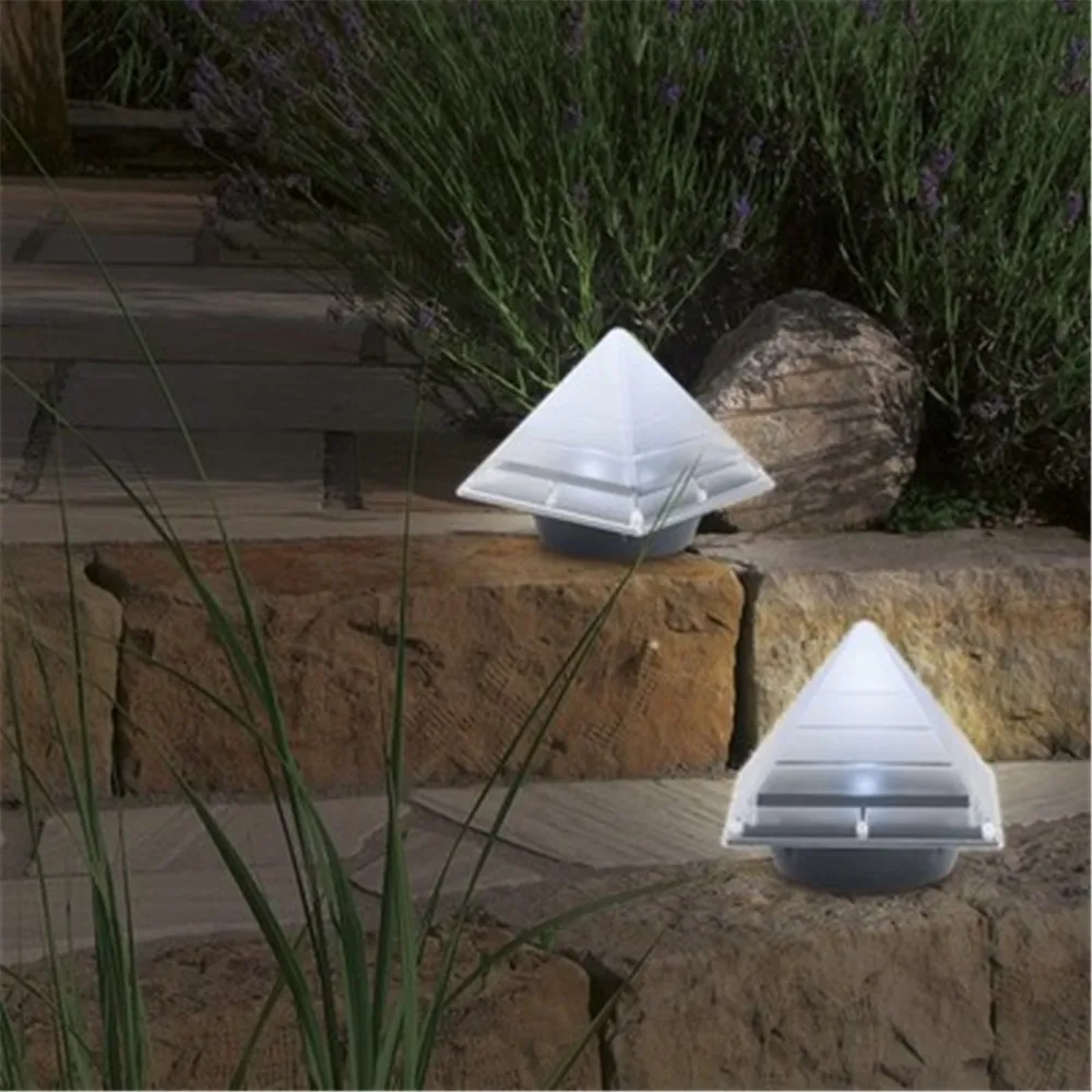 

New Automatic Solar Buried Lamp Hot Selling Pyramid Buried Ligh Outdoor Garden Patio Lamp Household Waterproof Outdoor Led Light