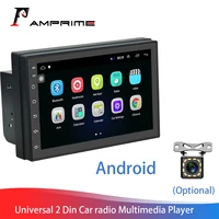 amprime 2din android car radio autoradio 7 touch screen mp5 player bluetooth wifi gps fm car multimedia player backup monitor