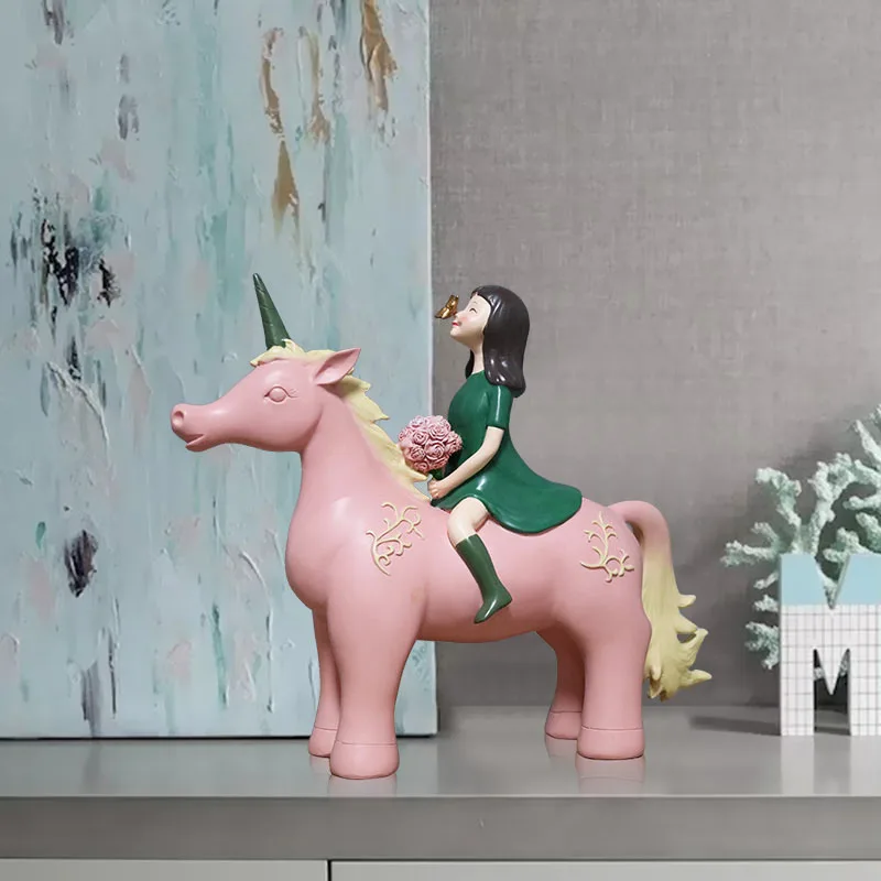 Скандинавские оригинальные украшения для дома гостиной винного шкафа|Статуэтки