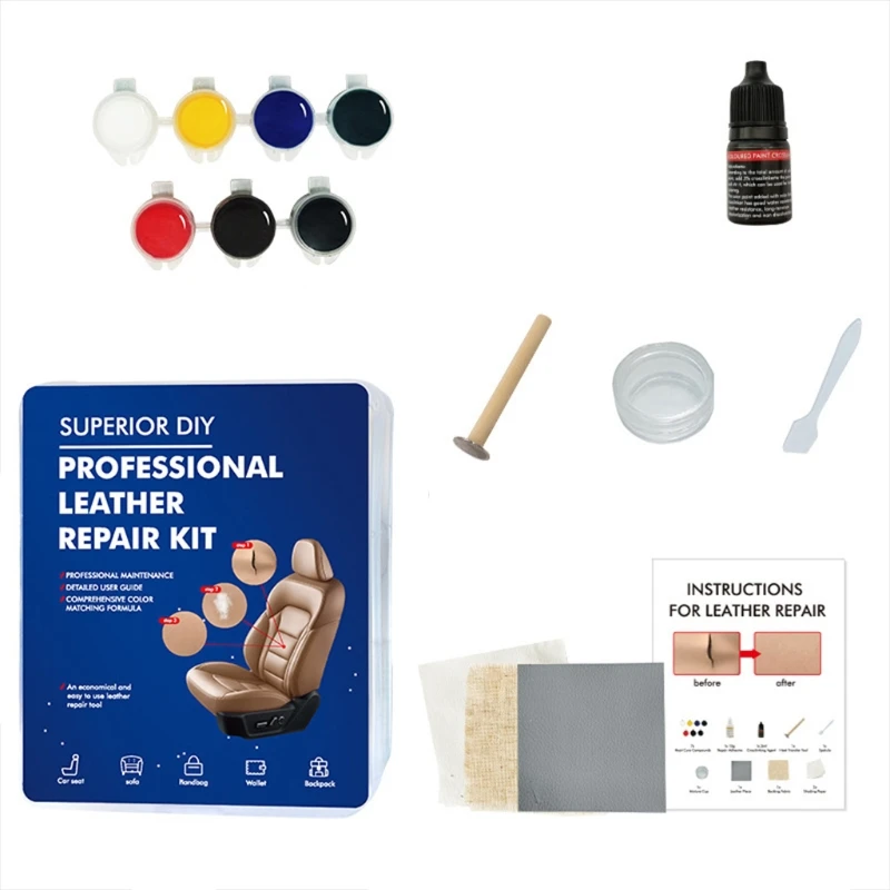 65g/Bottle Multipurpose Leather Re-Coloring Cream Coat Shoes Sofa Refurbishing Liquid with Vivid Colour 40GF | Автомобили и