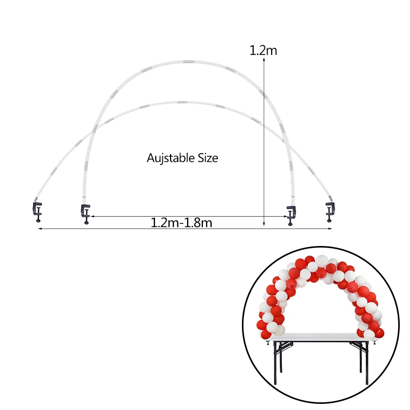 

Wedding Balloon Arch Balloon Holder Column Stand DIY Balloon for Kids Birthday Wedding Party Decoration Balloon Chain Accessorie