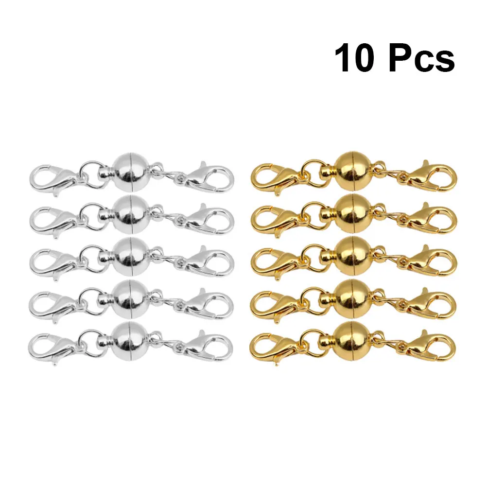 10 шт соединитель для браслета ожерелья медная застежка омаров кожаного шнура