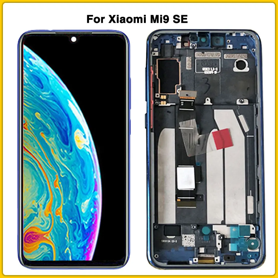 Оригинальный AMOLED для mi 9se C lcd сенсорная панель Xiao 9 SE ЖК-дисплей кодирующий