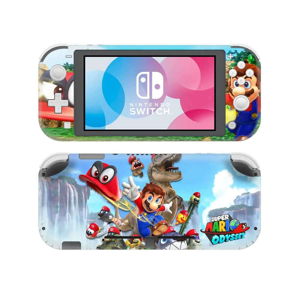 Супер Марио наклейка на кожу для nintendo Switch Lite консоль и контроллер протектор Joy-con NAND переключатель Lite наклейка на кожу