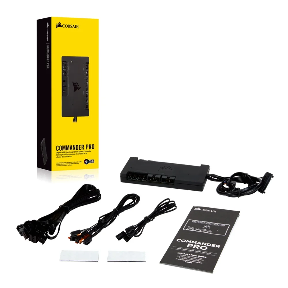 CORSAIR iCUE Commander PRO Smart RGB Lighting и контроллер скорости вентилятора (у нас есть видео