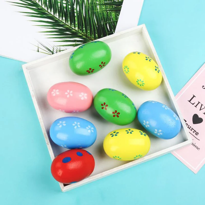 

1 шт., детская деревянная игрушка-погремушка