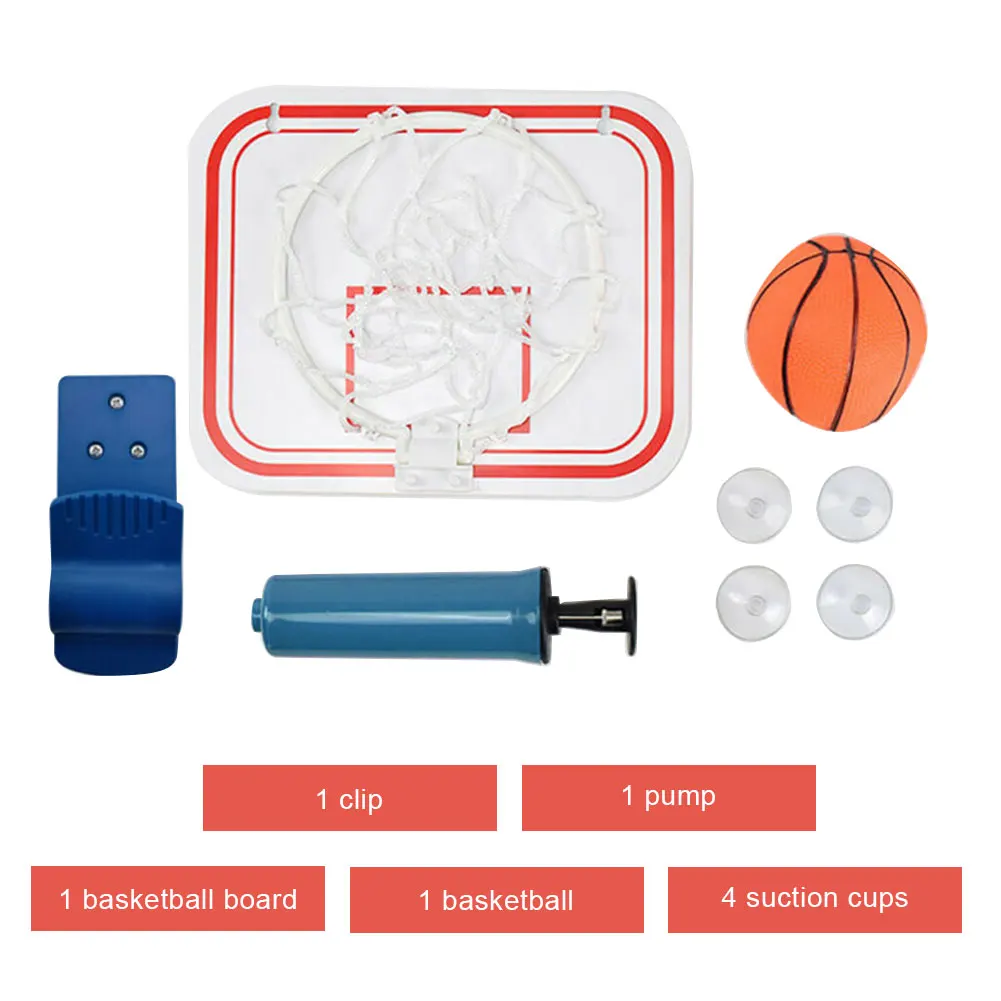 

Wall-Mount Mini Basketball Hoop Toys Kit Indoor Home Basketball Fans Sports Game Toy Set For Kids Children Adults Best Gifts