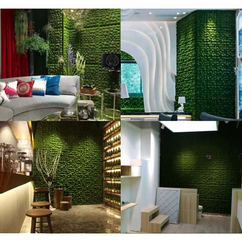 

30pcs Artificial Green Moss Pebble Moss Rocks Decorative for Floral Arrangements Gardens Crafting Decorative Stones Path Gravel