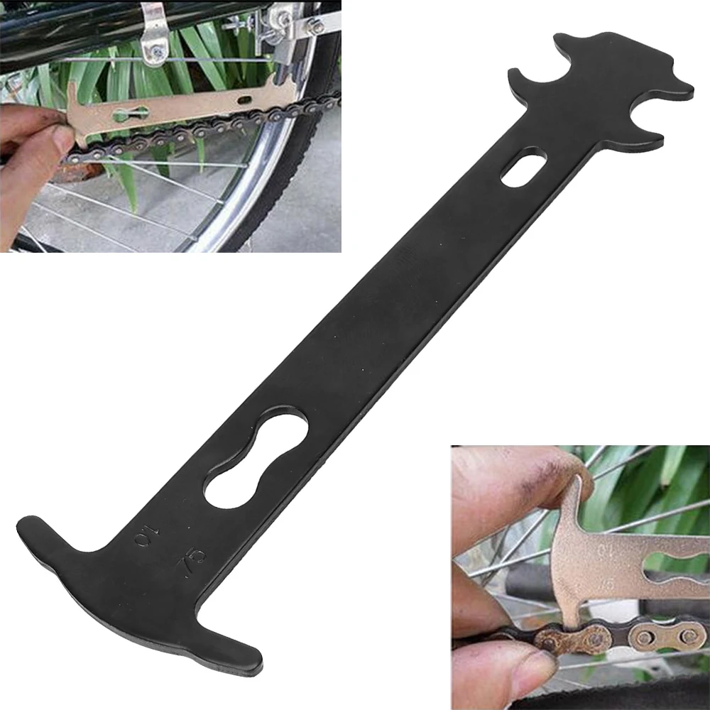 

Universal Chains Gauge Measurement Ruler For Motorcycle Bicycle Repair Tool Chain Wear Checker