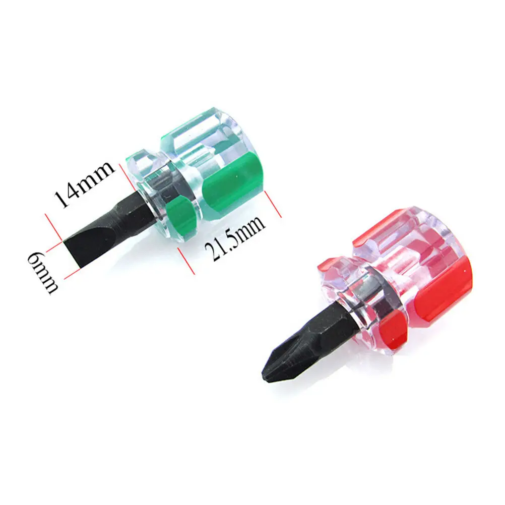 6x14mm из 2 предметов переносной Нескользящие отвертка Philips Bits односторонний