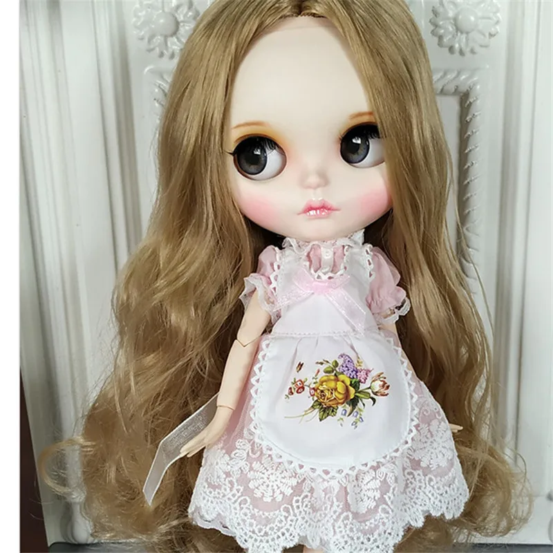 DBS Blyth icy 1/6 Кукла Одежда шарнирное тело Милая Кружевная розовая юбка подарок для
