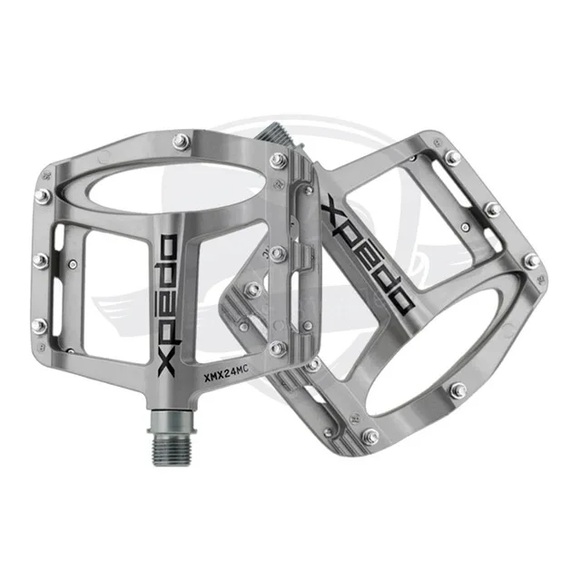 silver Wellgo XPEDO велосипедные педали SPRY XMX24MC Сверхлегкий алюминиево-магниевого сплава, MTB горный велосипед для езды на велосипеде - Цвет: silver