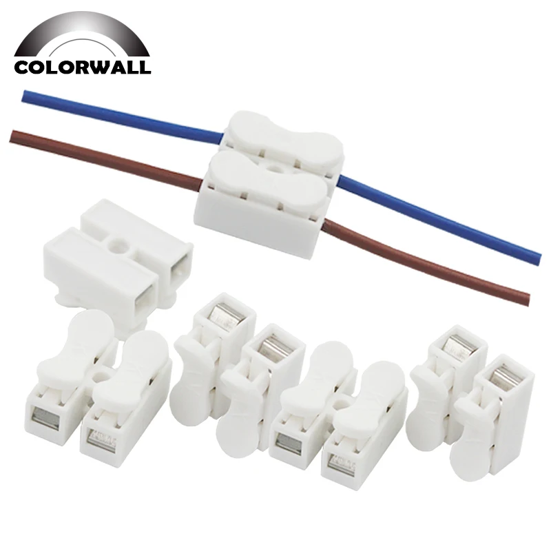 10 шт. Клеммная колодка быстроразъемные Винты без ленты пружинный разъем подходит