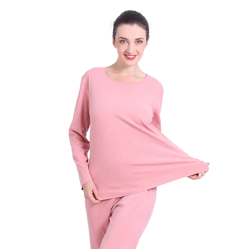 Никаких следов осень-зима Derong размера плюс 7XL Long Johns тонкого бархата Шелковый патч