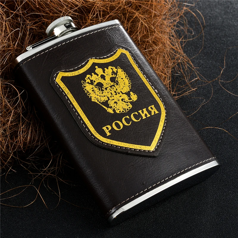 GENNISSY Новое поступление 9 унций портативная фляга из нержавеющей стали набор