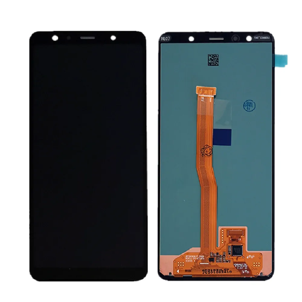 

Original AMOLED LCD For Samsung Galaxy A7 2018 A750 LCD Display Touch Digitizer For Samsung A750F SM-A750 LCD Screen Replacement