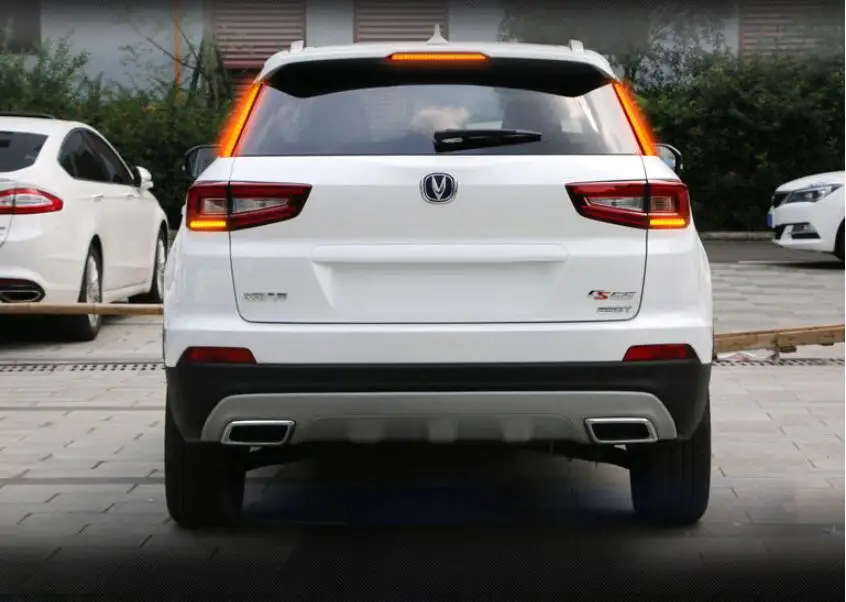1 Набор, автомобильный бампер противотуманные фары для ChangAn CS55 Дневной светильник автомобильные аксессуары Chang светодиодный задний светильник changan cs55 хвост светильник стоп-сигнал
