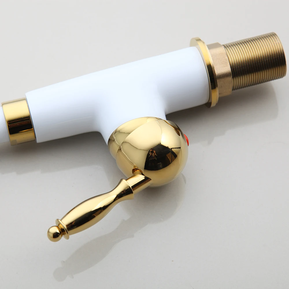 KEMAIDI латунные смесители для кухни краны горячей и холодной воды смеситель