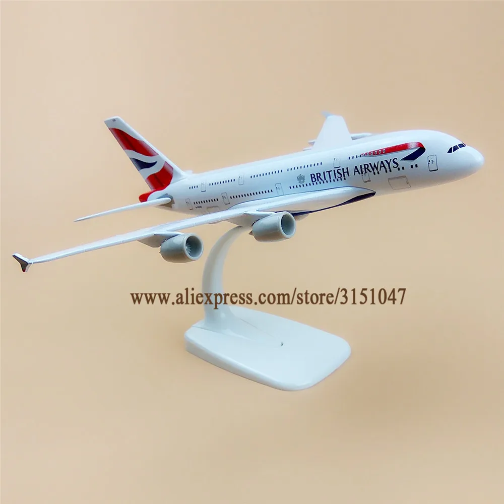 Модель самолета из металлического сплава A380 20 см|gift|gift giftsgifts kids |