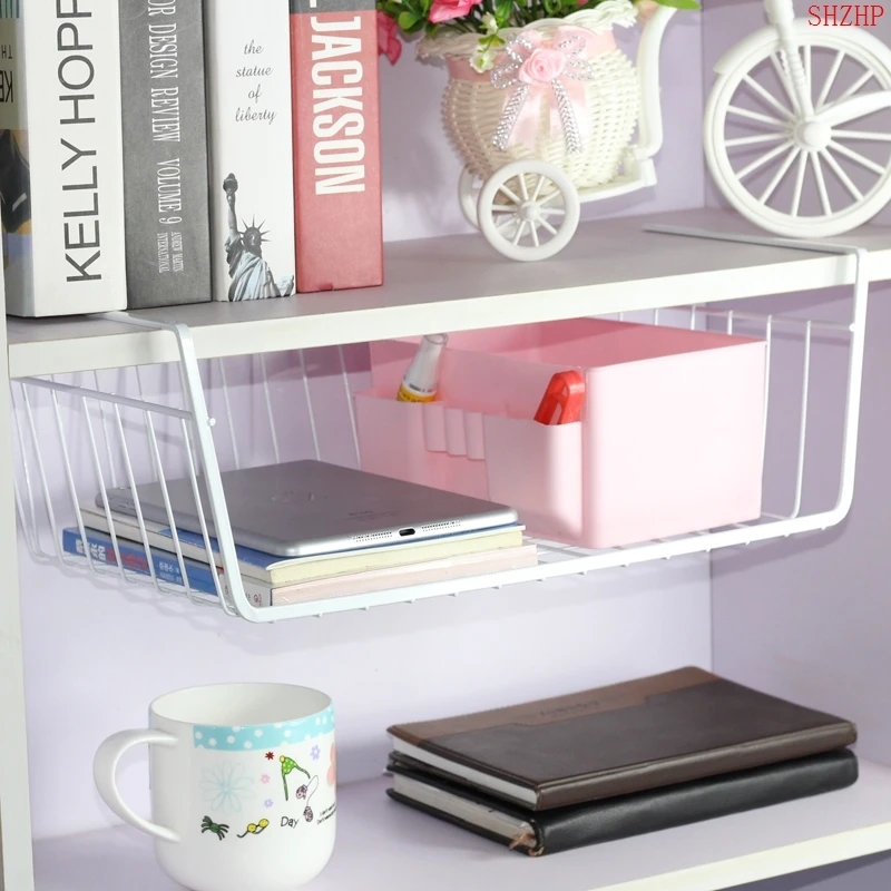 Подвесная корзина под шкаф полотенце одеяло корзины для хранения одежды полка в