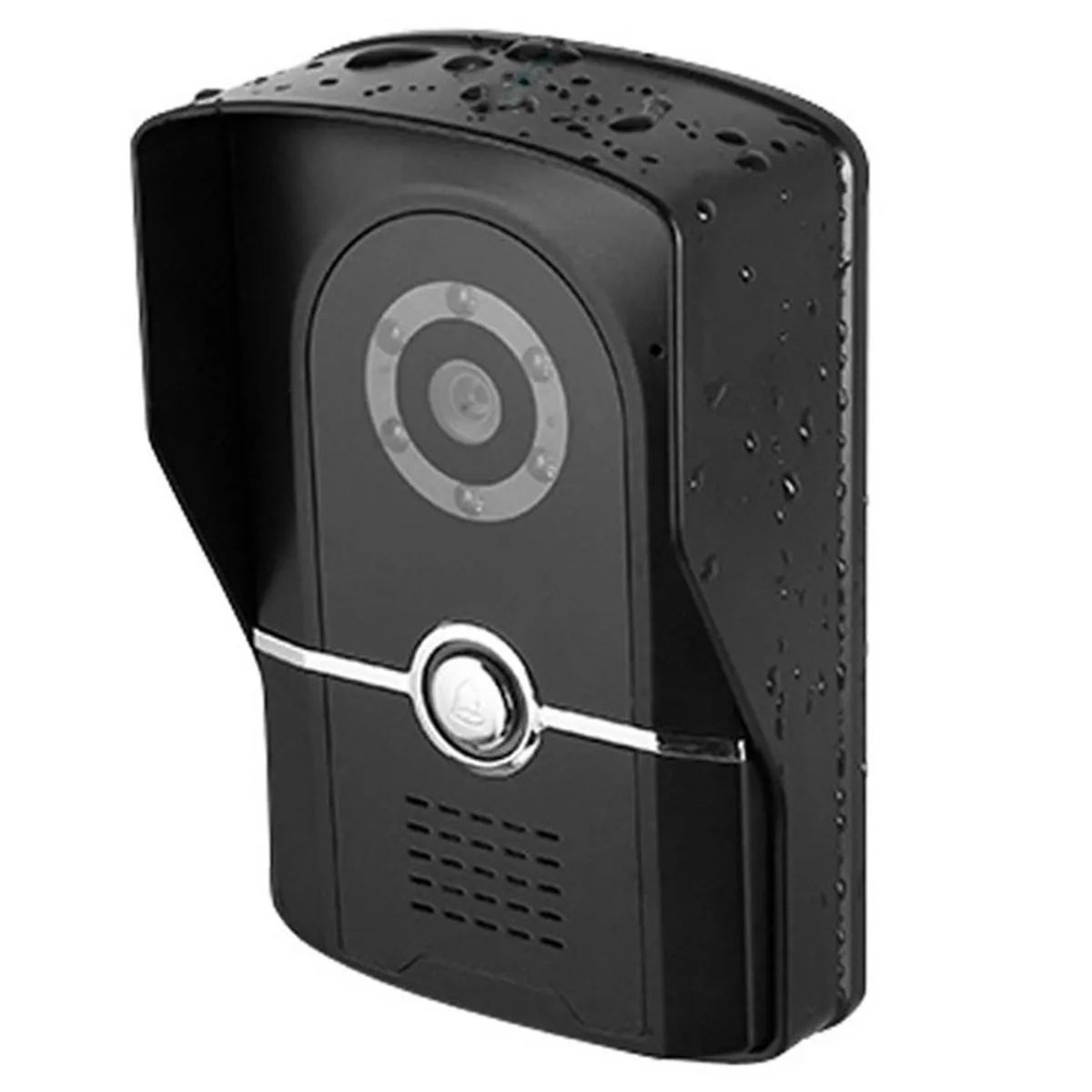 

Video Door Intercom 7''Inch Wired Video Door Phone Visual Video Intercom System Doorbell Monitor Camera Kit For Home Security