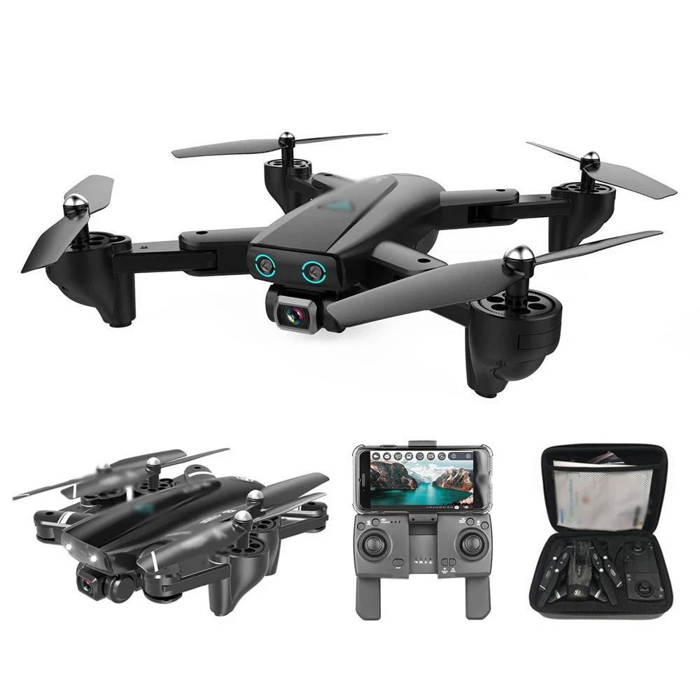 

Квадрокоптер Радиоуправляемый складной с камерой 4K HD GPS 2,4G-4K