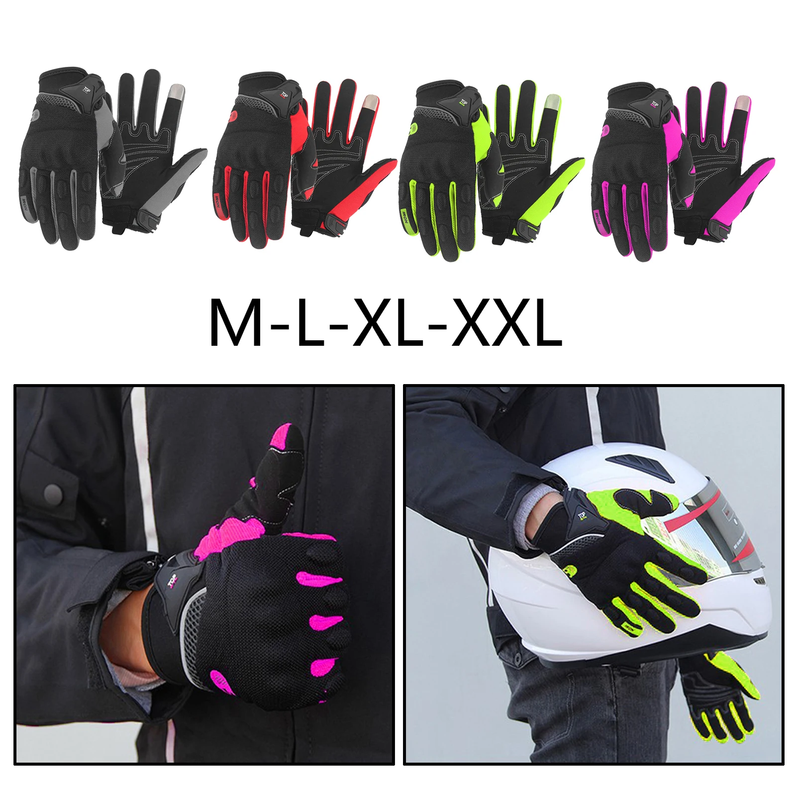 

Motorcycle Motorbike Gloves Summer Mountain Riding Sports Protection Gear
