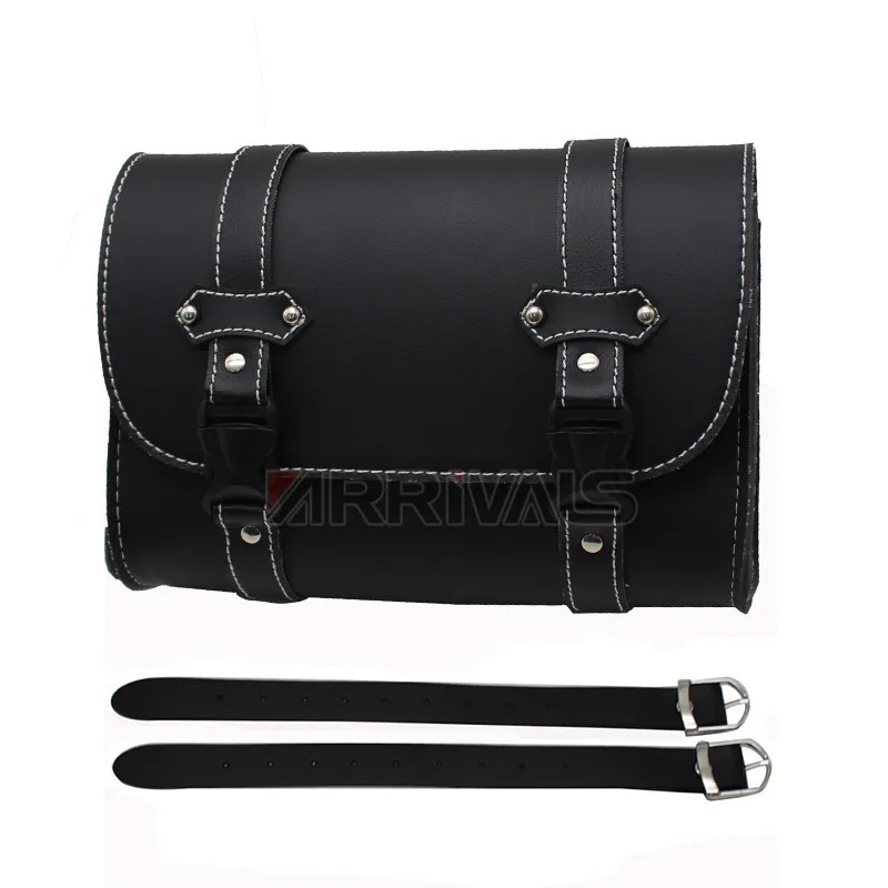 Кожаные сумки для хранения багажа передних инструментов сумка Harley Sportster