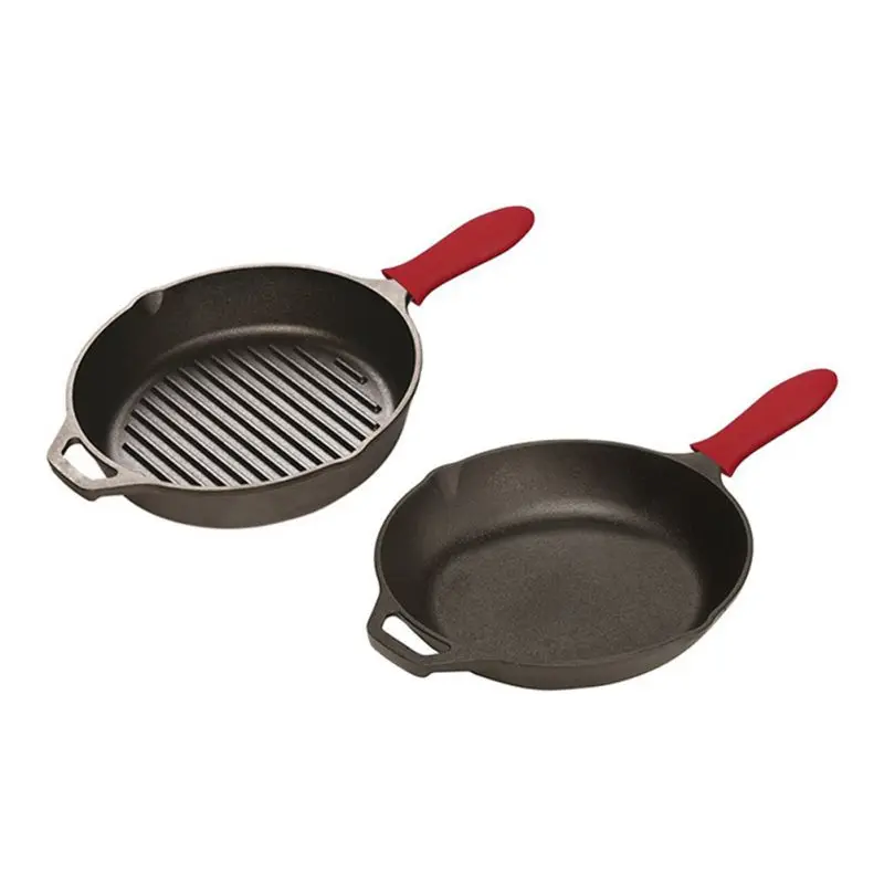 

6PCS Thickened Silicone Pot Handle Set Plastic Pot Oven Scraper Set