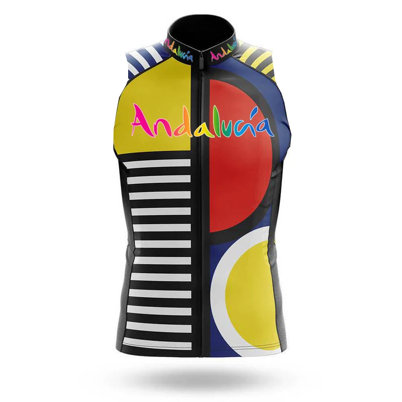 Велосипедная Андалусия без рукавов не ветрозащитная майка Женская Джерси форма