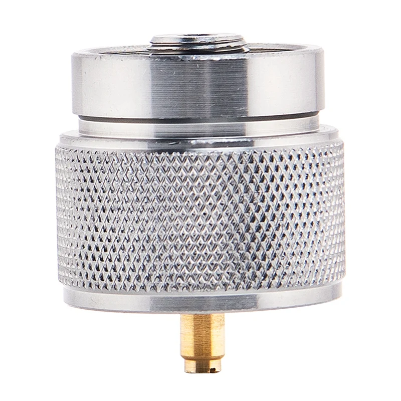 Адаптер кемпинговой плиты 1LB Пропан Малый бак входа и клапан Линдала выхода EN417 на открытом воздухе Цилиндр LPG Баллон Конвертация.